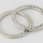 1 1/4" Rhodium TierraCast Pewter Radiant Ring (10 Pcs) #CK480-General Bead