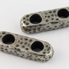 13mm Antique Pewter Tierracast Distressed 2 Hole Spacer Bar (20 Pcs) #CK487-General Bead