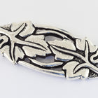 33mm Antique Silver Tierracast Leaf Centerpiece (10 Pcs) #CK490-General Bead