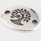 20mm Antique Silver Tierracast Bird in a Tree Link (15 Pcs) #CK491-General Bead