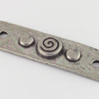 39mm Antique Pewter Tierracast Spirals & Rivets Link (10 Pcs) #CK496-General Bead