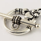 16mm Antique Silver Tierracast Pewter Claddagh Toggle Clasp #CK516-General Bead