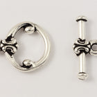 13mm Antique Silver Tierracast Pewter Classic Toggle Clasp #CK527-General Bead