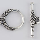 15mm Antique Silver Tierracast Pewter Butterfly Toggle Clasp #CK540-General Bead
