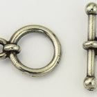 3/8" Antique Pewter Tierracast Pewter Anna Clasp #CK892