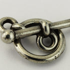 3/8" Antique Pewter Tierracast Pewter Anna Clasp #CK892