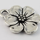 17mm Antique Silver Tierracast Apple Blossom Drop #CK608-General Bead