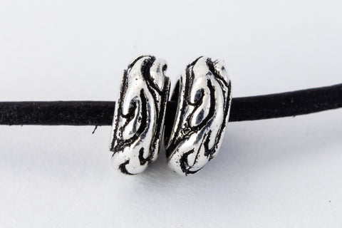 6mm Antique Silver TierraCast Woodland Bead (20 Pcs) #CK673-General Bead