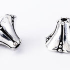 8.5mm x 12mm Antique Silver TierraCast Bell Flower Cone (20 Pcs) #CK680-General Bead