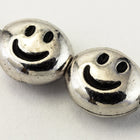 7mm x 6mm Antique Silver TierraCast Pewter Smile Bead (20 Pcs) #CK691-General Bead