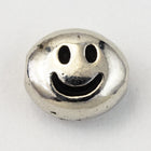 7mm x 6mm Antique Silver TierraCast Pewter Smile Bead (20 Pcs) #CK691-General Bead