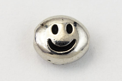 7mm x 6mm Antique Silver TierraCast Pewter Smile Bead (20 Pcs) #CK691-General Bead