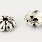 5mm Antique Silver TierraCast Pewter Petal Bead Cap (50 Pcs) #CK716-General Bead