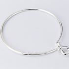 42mm Bright Silver TierraCast Brass Wire Hoop 15 Gauge (6 Pcs) #CK804-General Bead