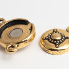15mm TierraCast Antique Gold Opulence Magnetic Clasp #CK843