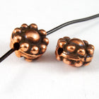 7mm Antique Copper Tierracast Flower Bead #CKC126-General Bead