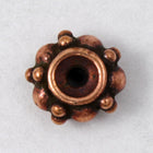 7mm Antique Copper Tierracast Pewter "Turkish" Bead-General Bead