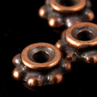 5mm Antique Copper Tierracast Beaded Spacer Bead-General Bead