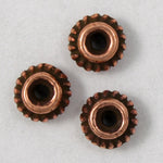 5mm Antique Copper Tierracast Coiled Spacer Bead-General Bead