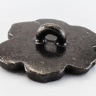 16mm Black Tierracast Apple Blossom Button (15 Pcs) #CKC387-General Bead