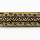 26mm Antique Brass Tierracast Pewter Ethnic Bar Link #CKE449-General Bead