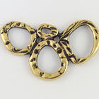 25mm Antique Gold Tierracast Intermix 3 Rings Link (20 Pcs) #CK456-General Bead