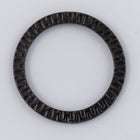 1 1/4" Black TierraCast Pewter Radiant Ring (10 Pcs) #CK480-General Bead