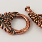 12mm Antique Copper Tierracast Pewter Garland Toggle Clasp #CK072-General Bead