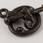13mm Black Tierracast Pewter Classic Toggle Clasp #CK527-General Bead