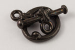 13mm Black Tierracast Pewter Classic Toggle Clasp #CK527-General Bead