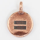 17mm Antique Copper Tierracast Equality Charm #CK619-General Bead