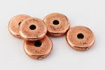 7mm Antique Copper Tierracast Heishi Disc #CKD095-General Bead