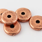 3mm Antique Copper Tierracast Heishi Disc #CKD208-General Bead