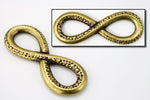 32mm Antique Brass Tierracast Pewter Infinity Knot-General Bead