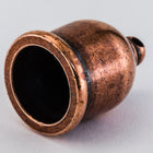 10mm Antique Copper Tierracast Taj Mahal Cord End (5 Pcs) #CKD423-General Bead