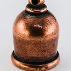 10mm Antique Copper Tierracast Taj Mahal Cord End (5 Pcs) #CKD423-General Bead
