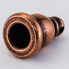 4mm Antique Copper Tierracast Taj Mahal Cord End (30 Pcs) #CKD367-General Bead