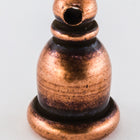 4mm Antique Copper Tierracast Taj Mahal Cord End (30 Pcs) #CKD367-General Bead