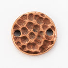 11mm Antique Copper Tierracast Hammered Disk Link #CKD428-General Bead