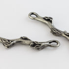 36mm Antique Pewter Tierracast Pewter Botanical Branch Link #CKF459-General Bead