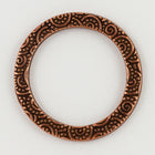 1" Antique Copper TierraCast Pewter Spiral Ring (15 Pcs) #CK476-General Bead