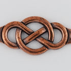 35mm Antique Copper Tierracast Infinity Centerpiece (10 Pcs) #CK488-General Bead