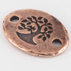 20mm Antique Copper Tierracast Bird in a Tree Link (15 Pcs) #CK491-General Bead