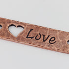 41mm Antique Copper Tierracast Pewter Love Link (10 Pcs) #CK497-General Bead