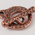 18mm Antique Copper TierraCast Pewter Maker's Toggle Clasp #CK511