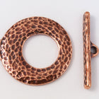 27mm Antique Copper Tierracast Pewter Artisan Toggle Clasp #CK515-General Bead