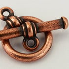 12mm Antique Copper TierraCast Pewter Toggle Clasp #CK047-General Bead