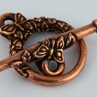 15mm Antique Copper Tierracast Pewter Butterfly Toggle Clasp #CK540-General Bead