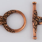 15mm Antique Copper Tierracast Pewter Butterfly Toggle Clasp #CK540-General Bead