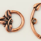 14mm Antique Copper Tierracast Pewter 3 Leaf Toggle Clasp #CK541-General Bead